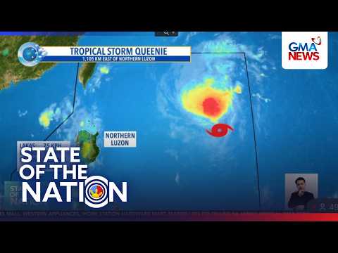 Trough ng Bagyong Queenie, nagpapaulan sa Visayas at Bicol region | SONA