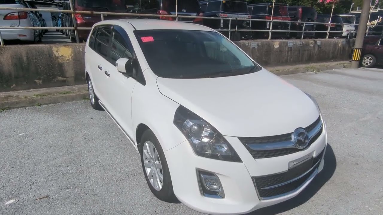 Johnny's Used Cars Okinawa - 2010 Mazda MPV (LY3P) - YouTube