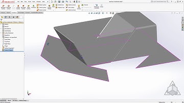 Tech Tip - SOLIDWORKS Surface Flatten: Halloween Edition