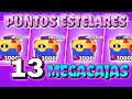 ¡¡ABRIENDO 13 MEGACAJAS de PUNTOS ESTELARES en BRAWL STARS!!