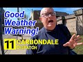 That Time When Carbondale Was Under a Good Weather Warning!