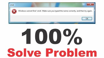 Windows cannot find 