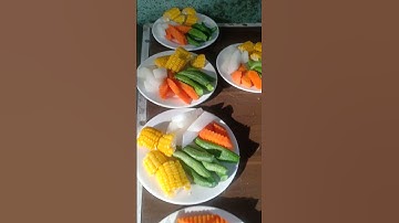 rau củ  cải cà rốt luộc