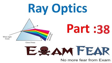 Physics Ray Optics part 38 (Refractive index of Prism) CBSE class 12
