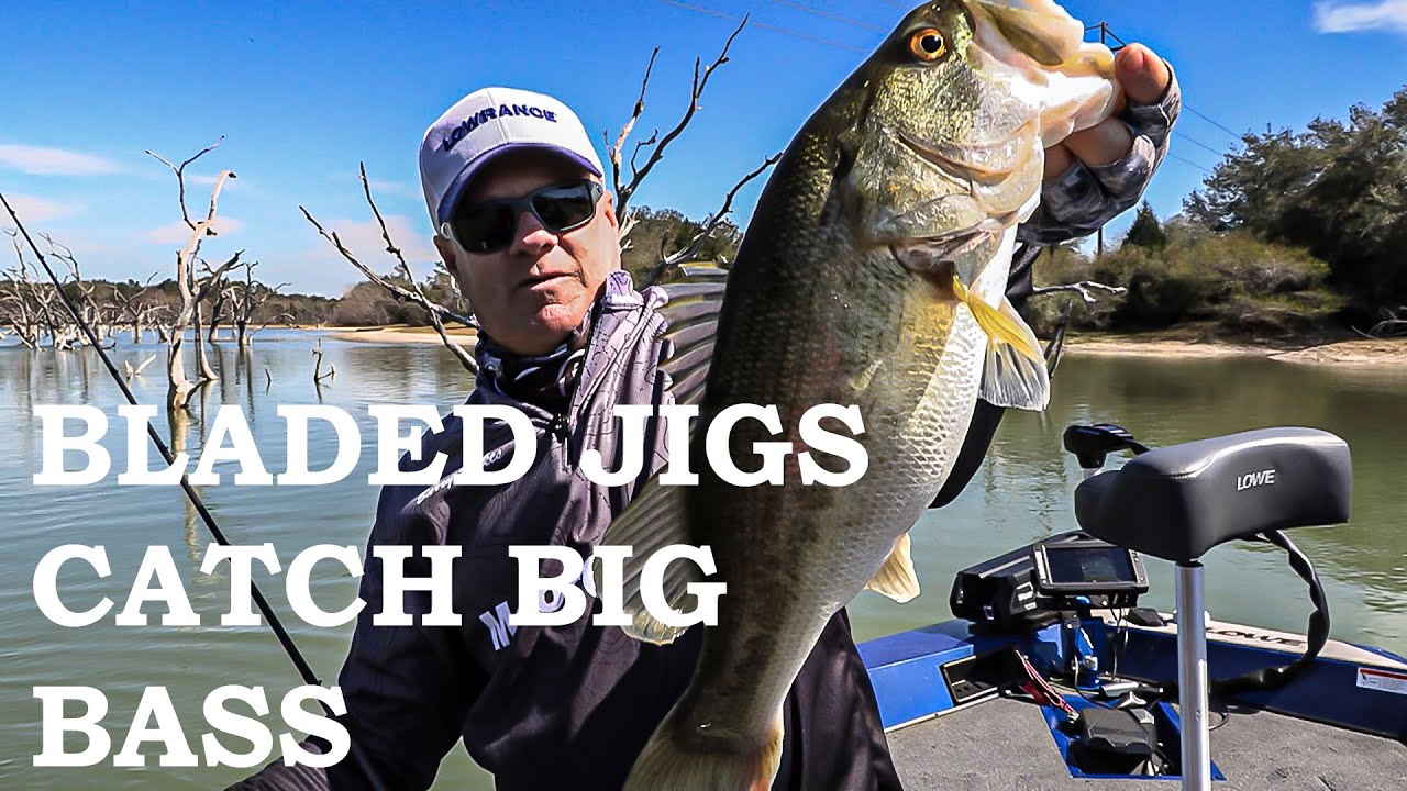 BLADED JIGS FOR BIG BASS! Let's Fish #14 - 2020 SW Coleto Creek