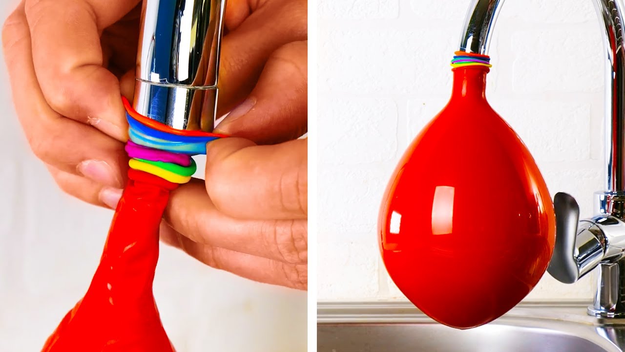 FUN BALLOON HACKS || 33 PRANKS FOR YOUR FRIENDS