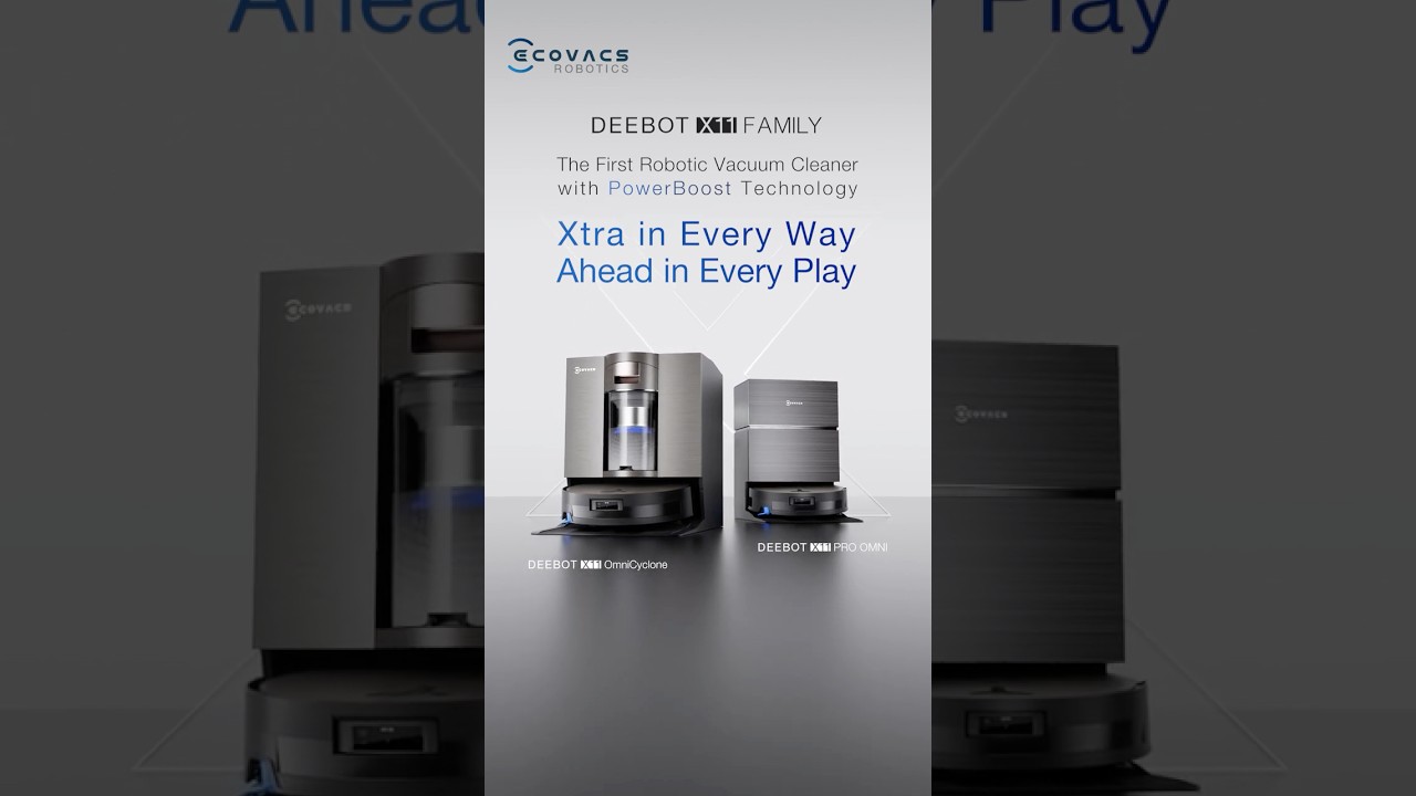 Say hello to the all-new DEEBOT X11 FAMILY!