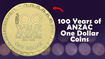 100 Years of ANZAC One Dollar Coins