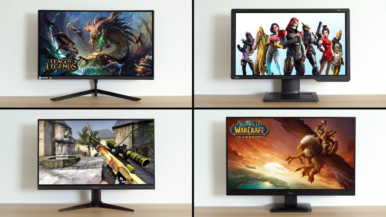 Dell Vs Benq Vs Acer Vs Sceptre Best Gaming Monitor Under 0 Youtube