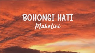 Lirik Lagu Bohongi Hati - Mahalini