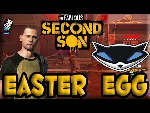 Infamous Second Son Sly Cooper E Cole Macgrath Easter Egg