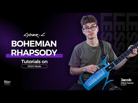 Цифровая гибридная гитара Enya Cyber-G White (Keyboard Model), видео 1