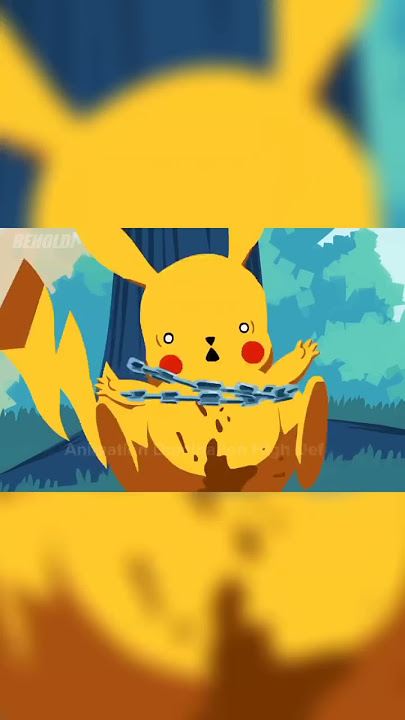 Pikachu terkena pokerabies #shorts