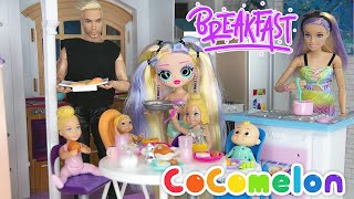 OMG FAMILY FUNNY MORNING ROUTINE MOVIE! -OMG Family Having Breakfast in the Morning!