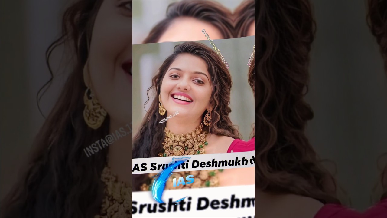 The Most Inspiring Couple IAS (Srushti Deshmukh & Arjun Gowda) 🌸 