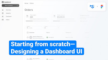 Designing a Dashboard UI in Figma