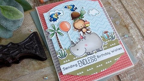 Endless Birthday Wishes | Copic Coloring | MFT