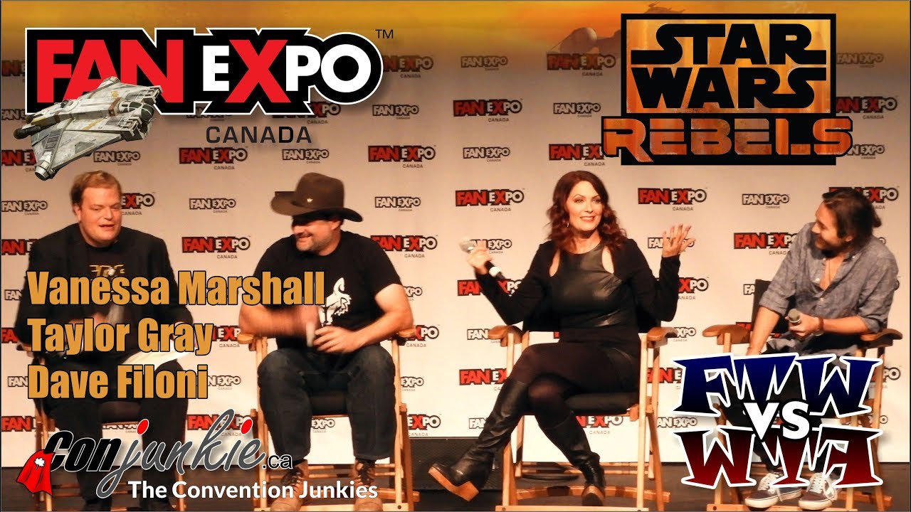 Star Wars Rebels (Vanessa Marshall, Taylor Gray, Dave Filoni) FAN eXpo Canada 2017 Full Panel
