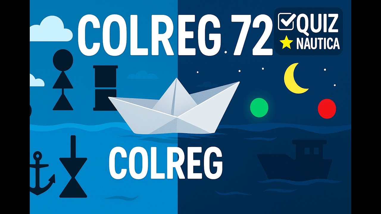 PATENTE NAUTICA: Lezione Colreg 72. Come evitare collisioni (Metodo Empirico e Strumentale #nautica