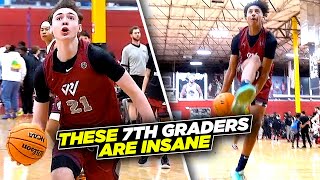 These Are NOT YOUR AVERAGE 7th Graders!! (Basketball Is EVOLVING)