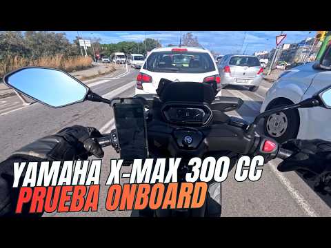 Yamaha X-Max 300 cc, Prueba OnBoard