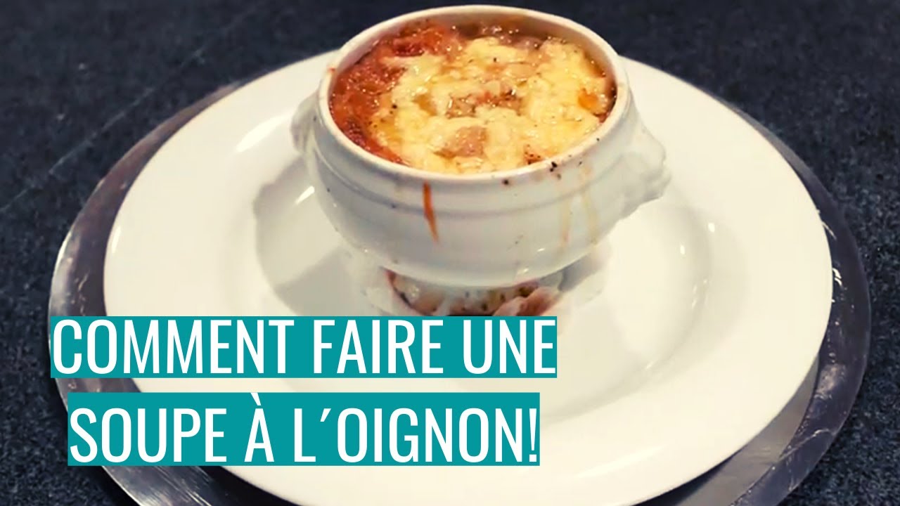 Video Comment Faire Une Soupe A L Oignon