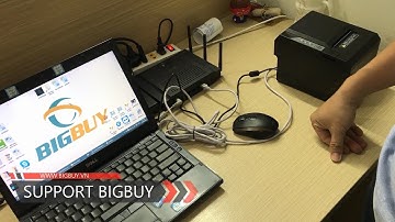 Cài đặt máy in hóa đơn Xprinter kết nối qua cáp mạng LAN-IP