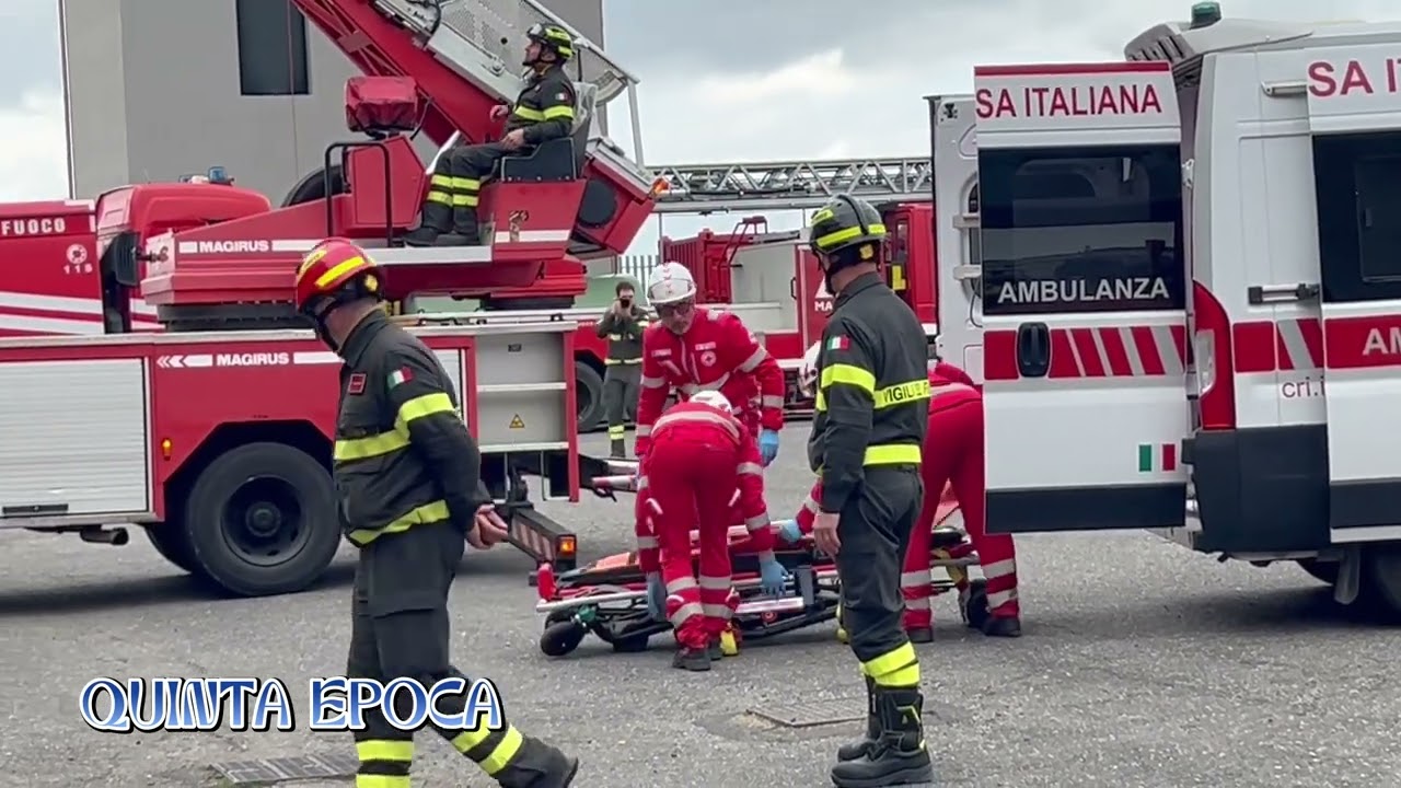 Prima festa del Corpo Nazionale dei vigili del fuoco 87° anniversario dalla fondazione