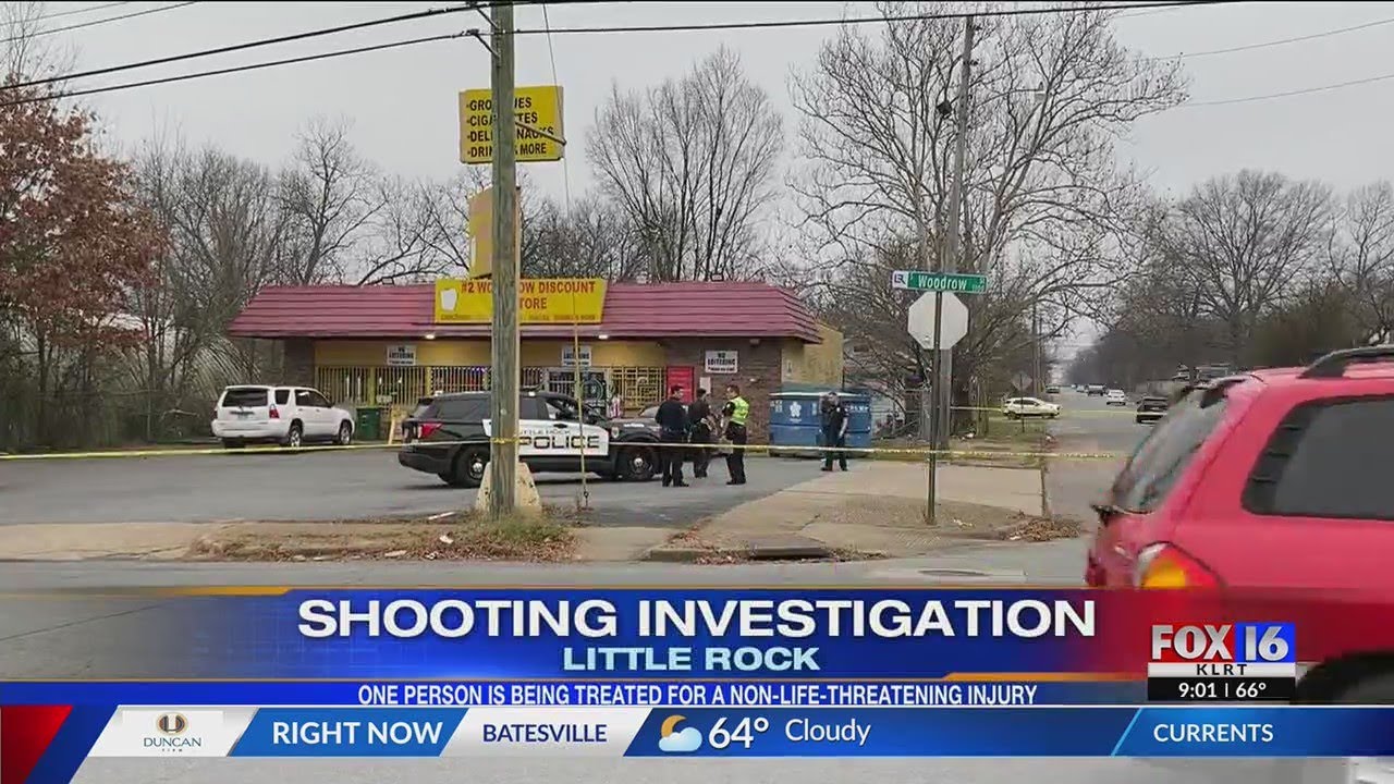 Shooting reported at Little Rock convenience store