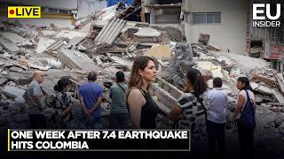 LIVE Colombia Marks One Week Since Powerful 7 4 Eart uake Struck Western Region AQ113