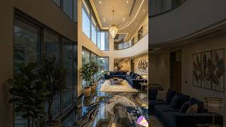 Luxury Metallic Epoxy Flooring in Modern Mansion Bungalow #LuxuryHome #EpoxyFlooring #DreamHome