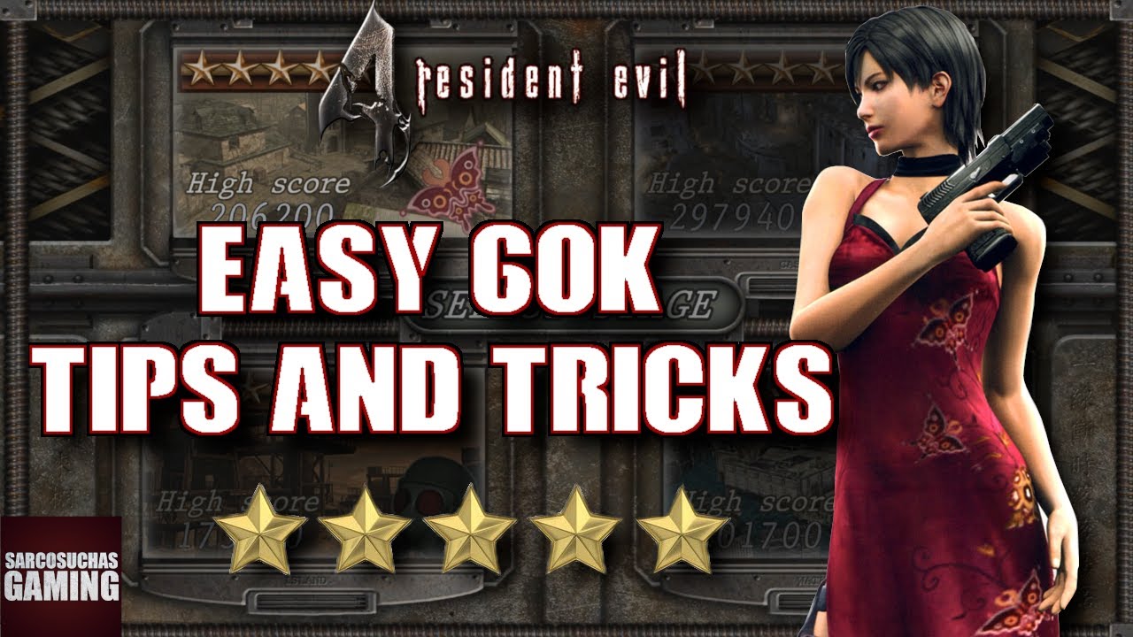 RE4 Mercenaries Guide - Tips & Tricks - Ada - All Maps