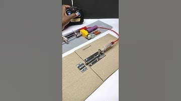 Diy remote control lock • wireless door lock | #doorlock #tech #youtubeshorts