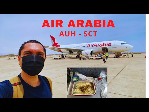 FLIGHT  REPORT  - AIRBUS A320 Air Arabia  : Abu Dhabi (AUH) - Yemen, Socotra island(SCT).