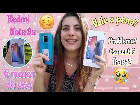 6 MESES DE USO COM O XIAOMI REDMI NOTE 9S- Vale a pena problemas que tive Camily Balbo