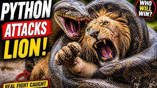 Famous Giant Python Attacks Lion 😱 | Real Jungle Showdown! Wealth