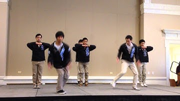 Go Global Expo 2013 - Lambda Phi Epsilon Step
