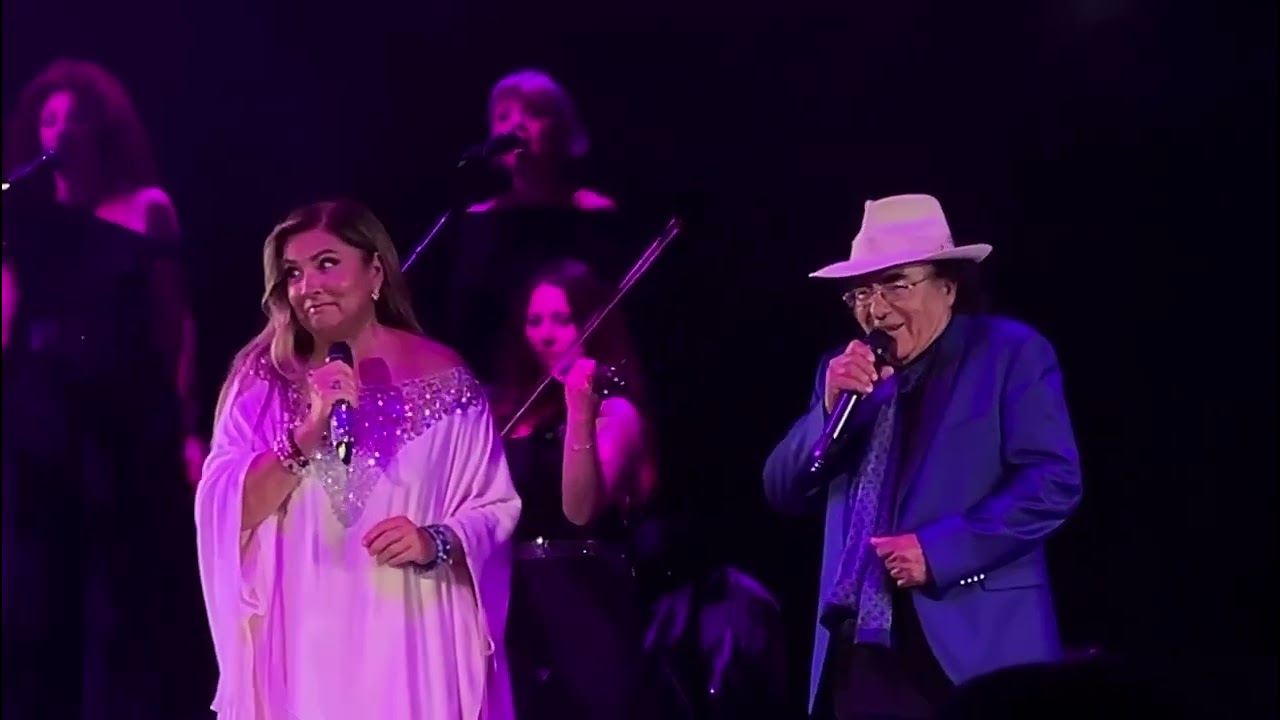 Sharazan Albano e Romina Power 08-07-2025 . Barcellona 