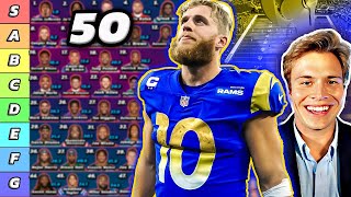 Thumbnail Top 50 Overall Rankings & Tiers | 2023 Fantasy Football