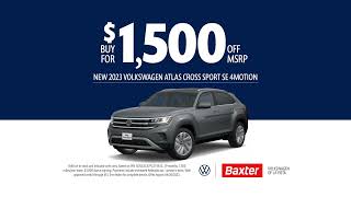 Shop Baxter Volkswagen of La VIsta's Great Slection of Inventory this May