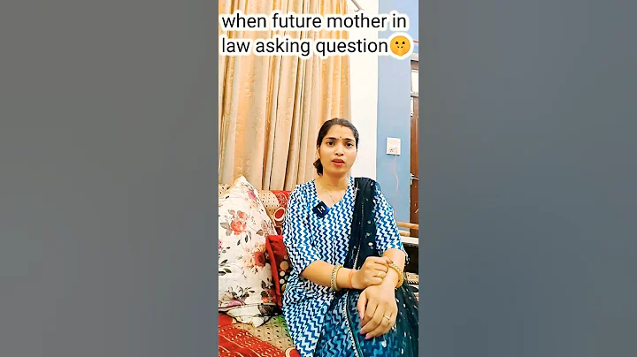 When future mother in-law asking question 😬🤪 #shorts #comedyshorts #comeswithit #comedy