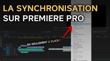 Comment SYNCHRONISER une VIDÉO et un SON sur Premiere Pro en 1 CLIC