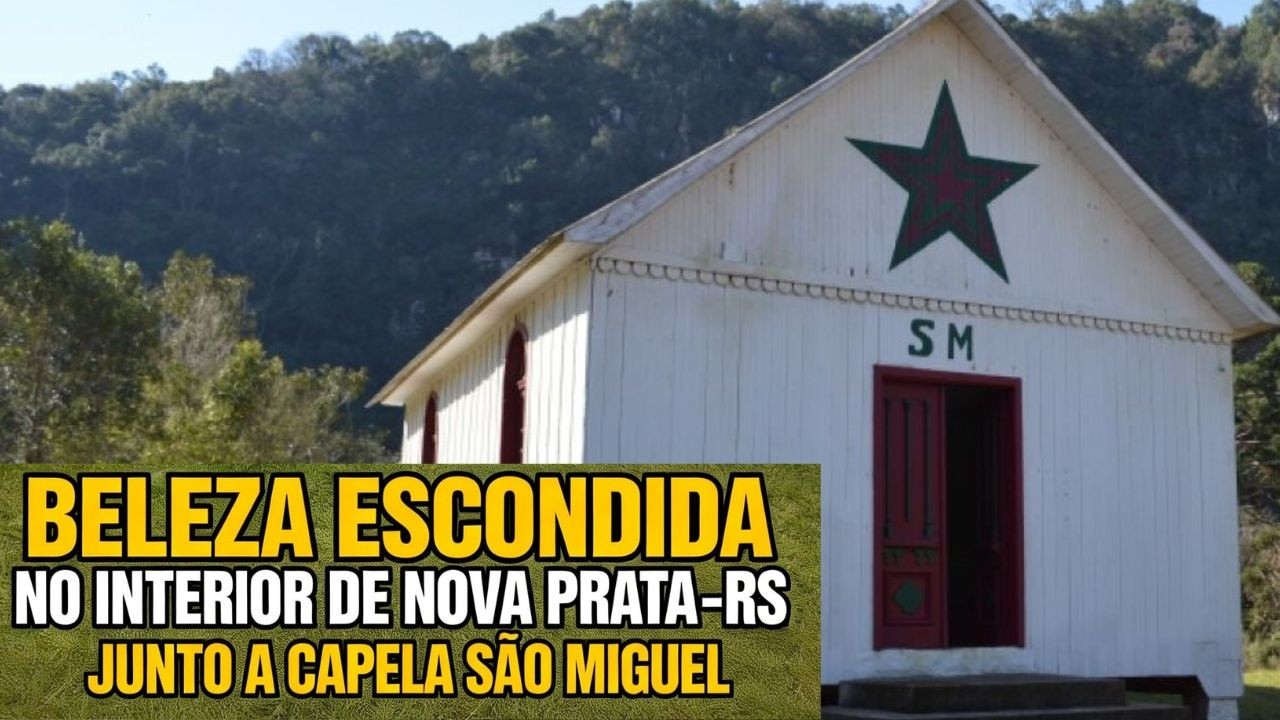 🌄✨ Beleza Escondida no Interior de Nova Prata – RS: Encantos da Capela São Miguel ✨⛪🌿4K