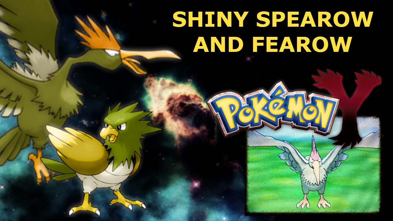 Shiny, Pokémon, pokemon, Spearow, Encounter, Friend, Safari, Capture.