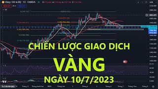 Chiến lược giao dịch Vàng ngày 10/7/2023 - Lee Won