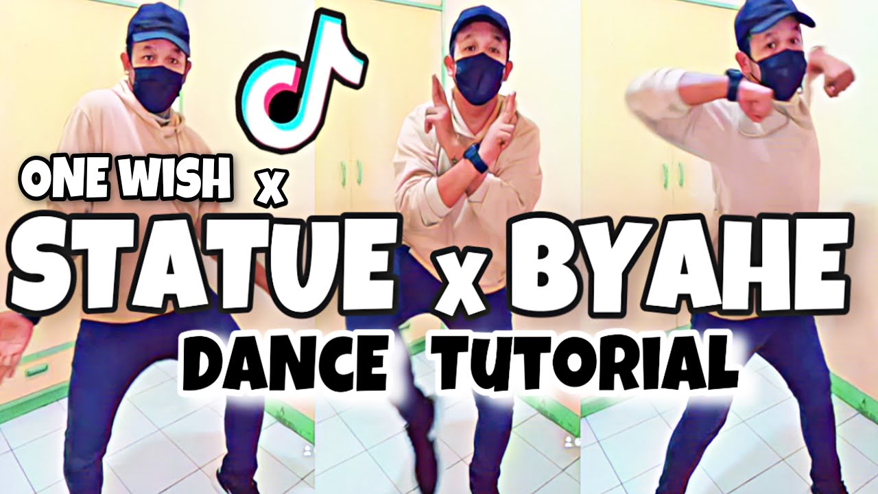 ONE WISH x STATUE x BYAHE mashup tiktok dance tutorial | Ronn Pascual TV