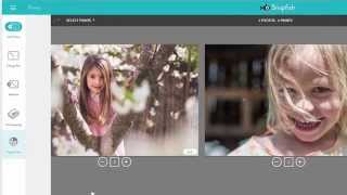 How to edit and crop images in a print order in the new Snapfish