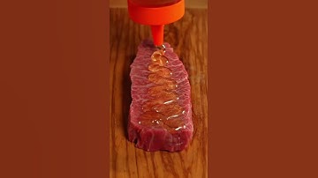 Thumbnail of Sizzling Steak ASMR | Juicy Sounds & Knife Cuts | no Talking #asmrsounds #relaxing #trendy