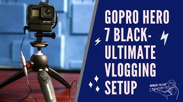 GoPro hero 7 black vlog setup | Using Mic Adapter