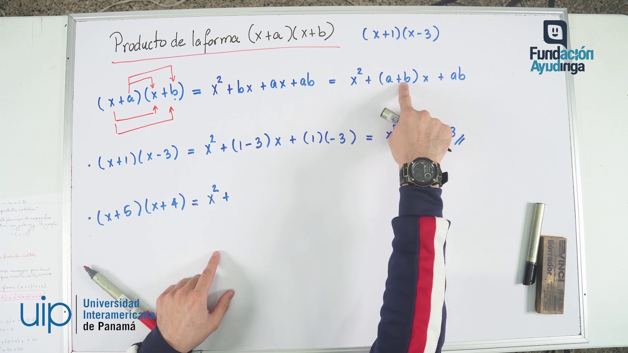 Producto de la Forma (x+a)(x+b) | Teoría y Ejercicios Resueltos - YouTube